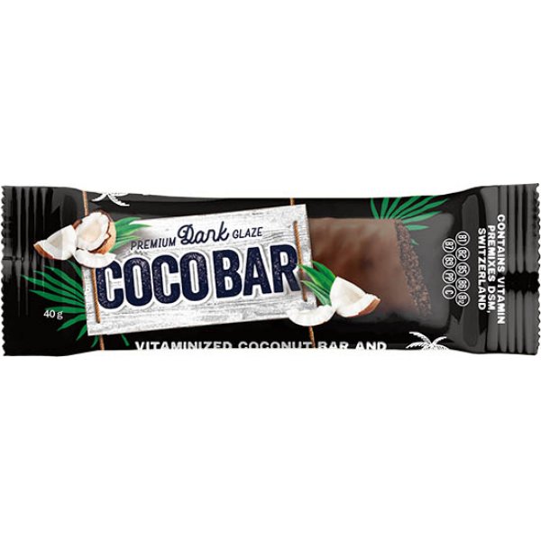 COCO BAR Добавка дієт. вітамін у шоколадній глазурі 40 г
