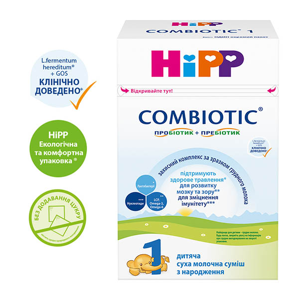 HIPP смесь мол «Combiotik» 1 500 г
