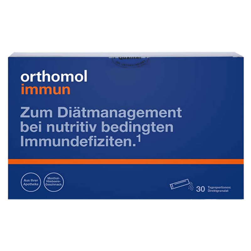 ОРТОМОЛ Immun Directgranulat Menthol - Малина /директ гранул/ (відновлення імунної сист)арт.8885943