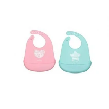Слинявчик Canpol babies Pastel силіконовий з кишенькою, 74/024