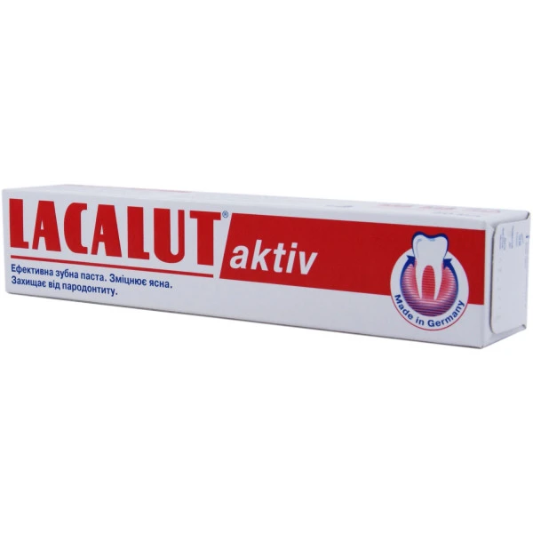 Зубна паста Lacalut Aktiv, 75 мл