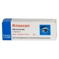 Флоксал мазь оч. 0.3 % по 3 г у тубах