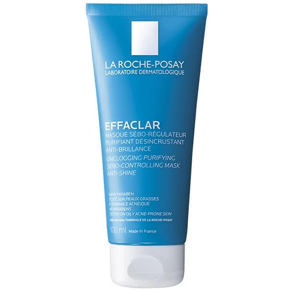 Маска для обличчя La Roche-Posay Effaclar очищуюча, себорегулююча, для жирної, проблемної шкіри, 100