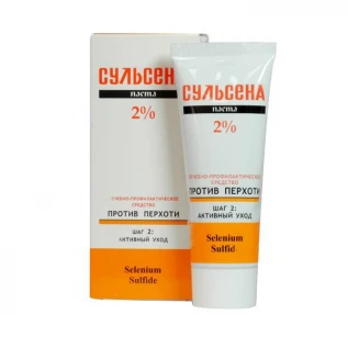 Паста для волосся Сульсена 2% проти лупи, 75 мл