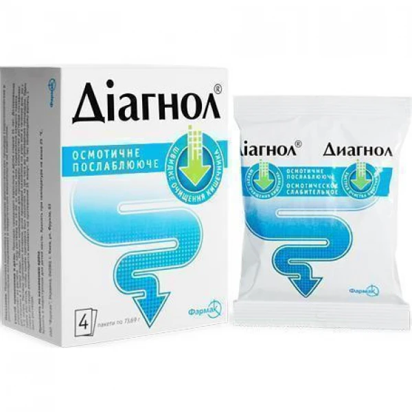 Діагнол порошок д/ор. р-ну 64 г/пак. по 73.69 г №4 у пак.