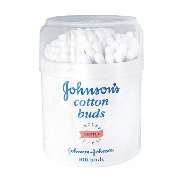Палички ватні Johnson&rsquo;s Baby, 100 штук