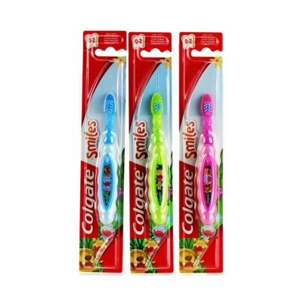 COLGATE Smiles зубная щітка для дітей 0-2 рока (м&rsquo;ягка)