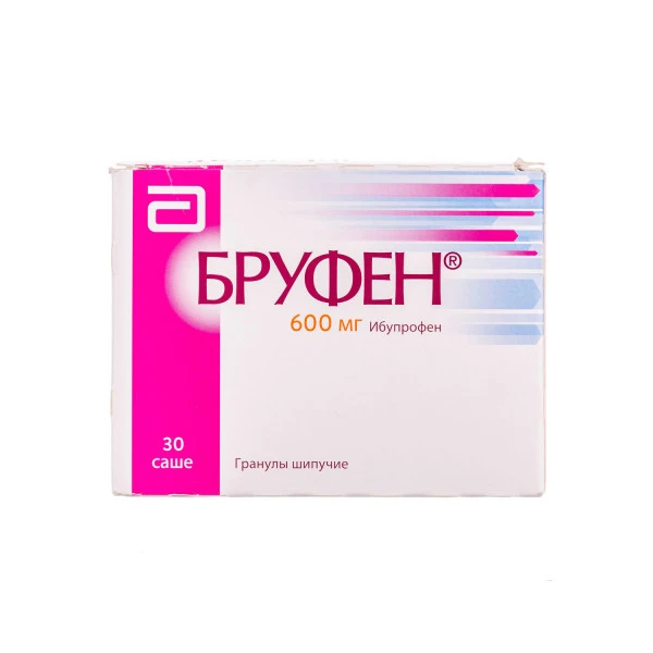 Бруфен гранули шип. по 600 мг №30 у саше