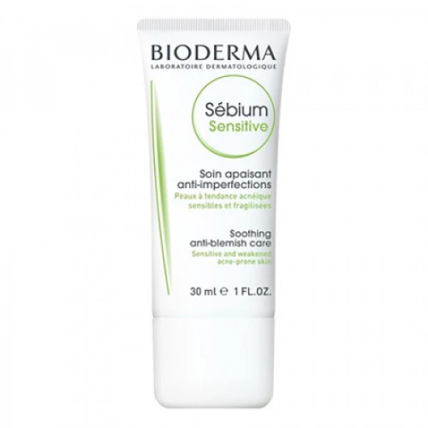 Засіб для обличчя Bioderma Sebium Sensitive для жирної та комбінованої шкіри, 30 мл