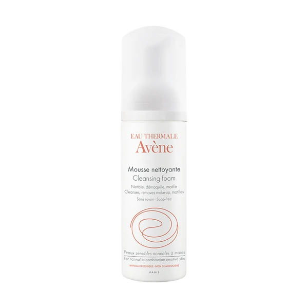 Мус Avene очищувальний для обличчя і зони навколо очей, 150 мл