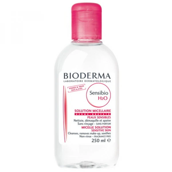 Лосьйон міцелярний Bioderma Sensibio Н2О для обличчя, для чутливої шкіри, 250 мл