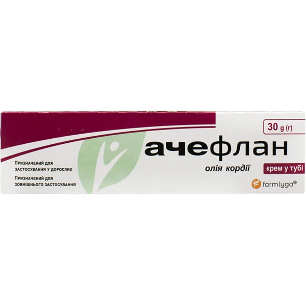 АЧЕФЛАН крем туба 30г
