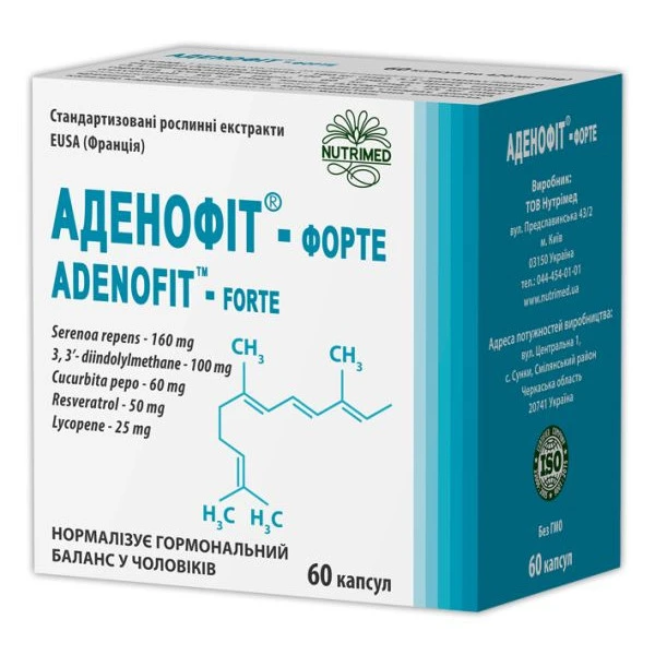 Аденофіт-форте капсули по 420 мг №60