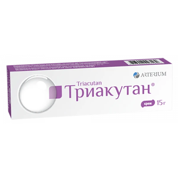 Триакутан крем по 15 г у тубах