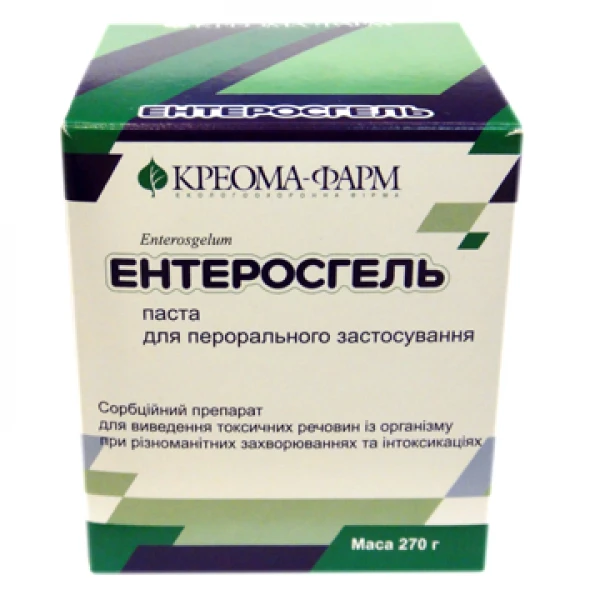 Ентеросгель паста д/перор. заст. 70 г/100 г по 270 г у конт.