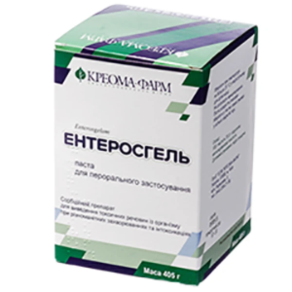Ентеросгель паста д/перор. заст. 70 г/100 г по 405 г у конт.