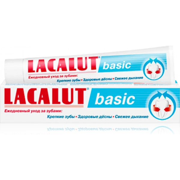 Зубна паста Lacalut Basic, 75 мл